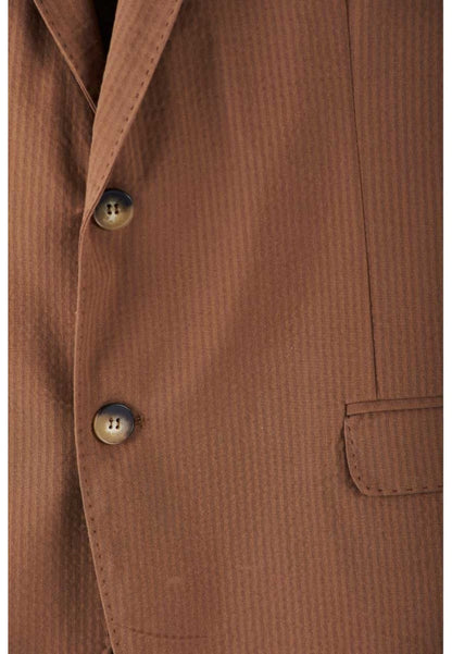 Giacca Blazer Uomo QB24 Due Bottoni Effetto Seersucker  CFC0115850003