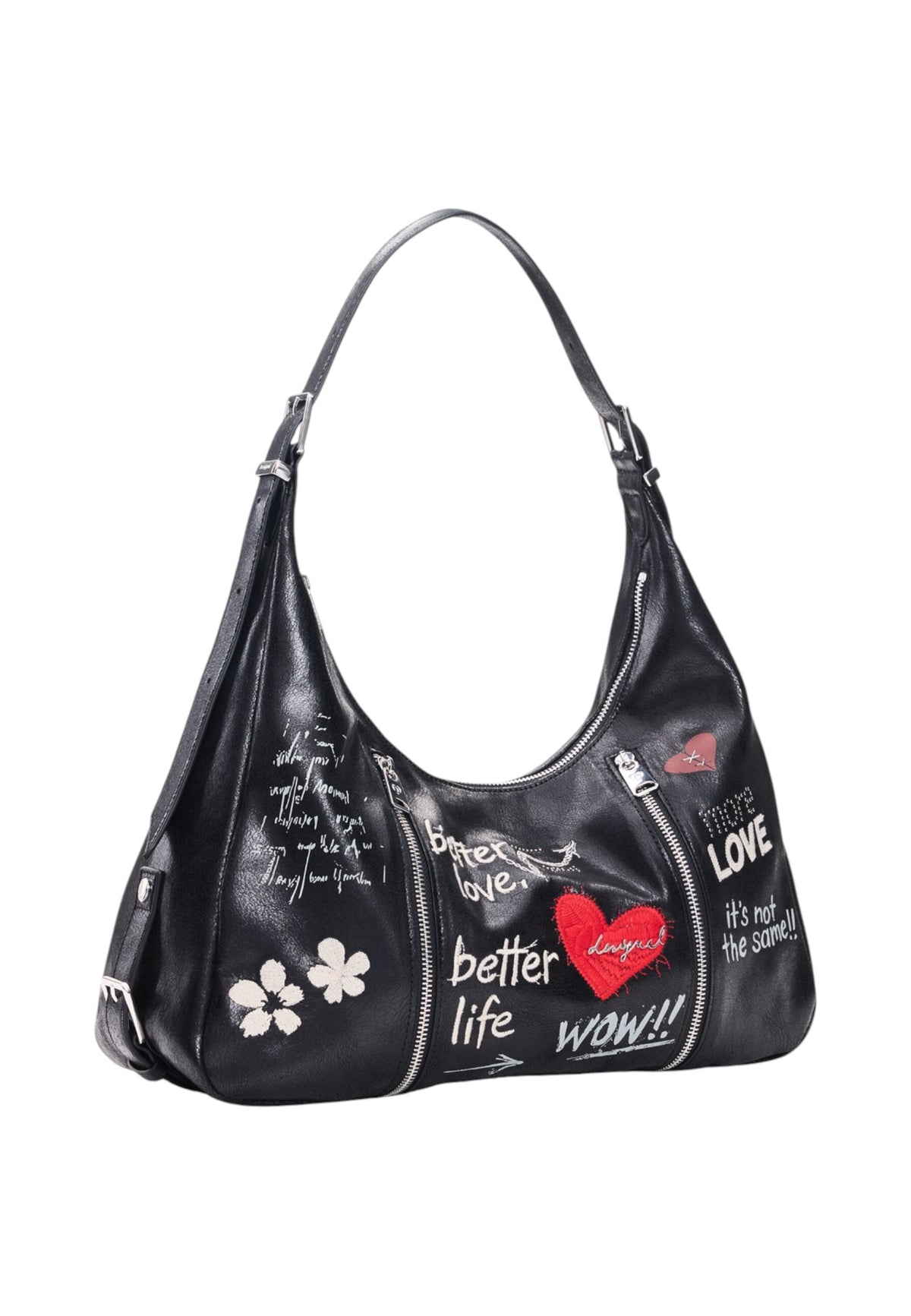Borsa A Spalla Donna Desigual  Bag Wow Heaven Maxi 26WAXPA3