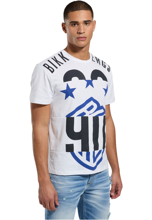 T-Shirt Manica Corta Uomo Bikkembergs Con Intarsi