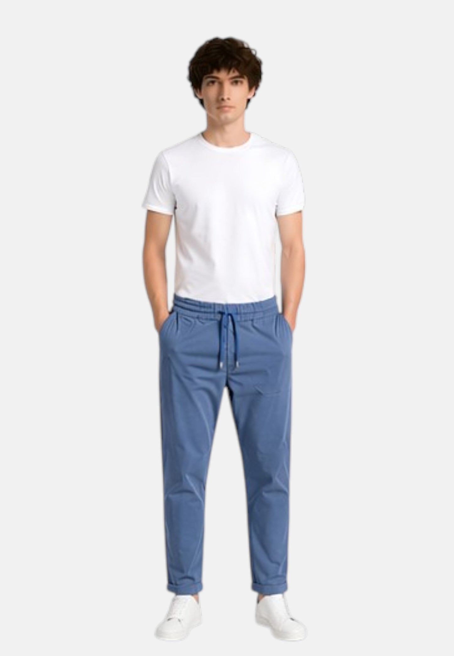 Pantaloni Slim Fit Uomo Replay Con Coulisse Lanny M1037 .000.8488191