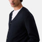 Cardigan  Uomo Liu Jo In Lana Con Scollo A V  QF6232MA27P