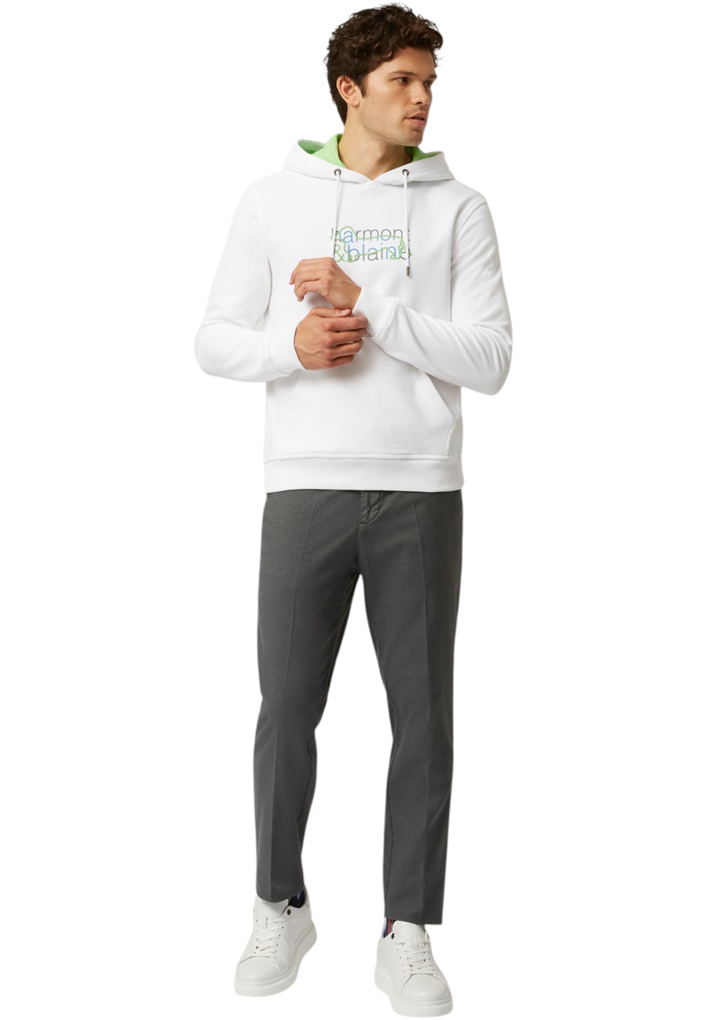 Felpa Con Cappuccio Uomo Harmont & Blaine   FRK152021261
