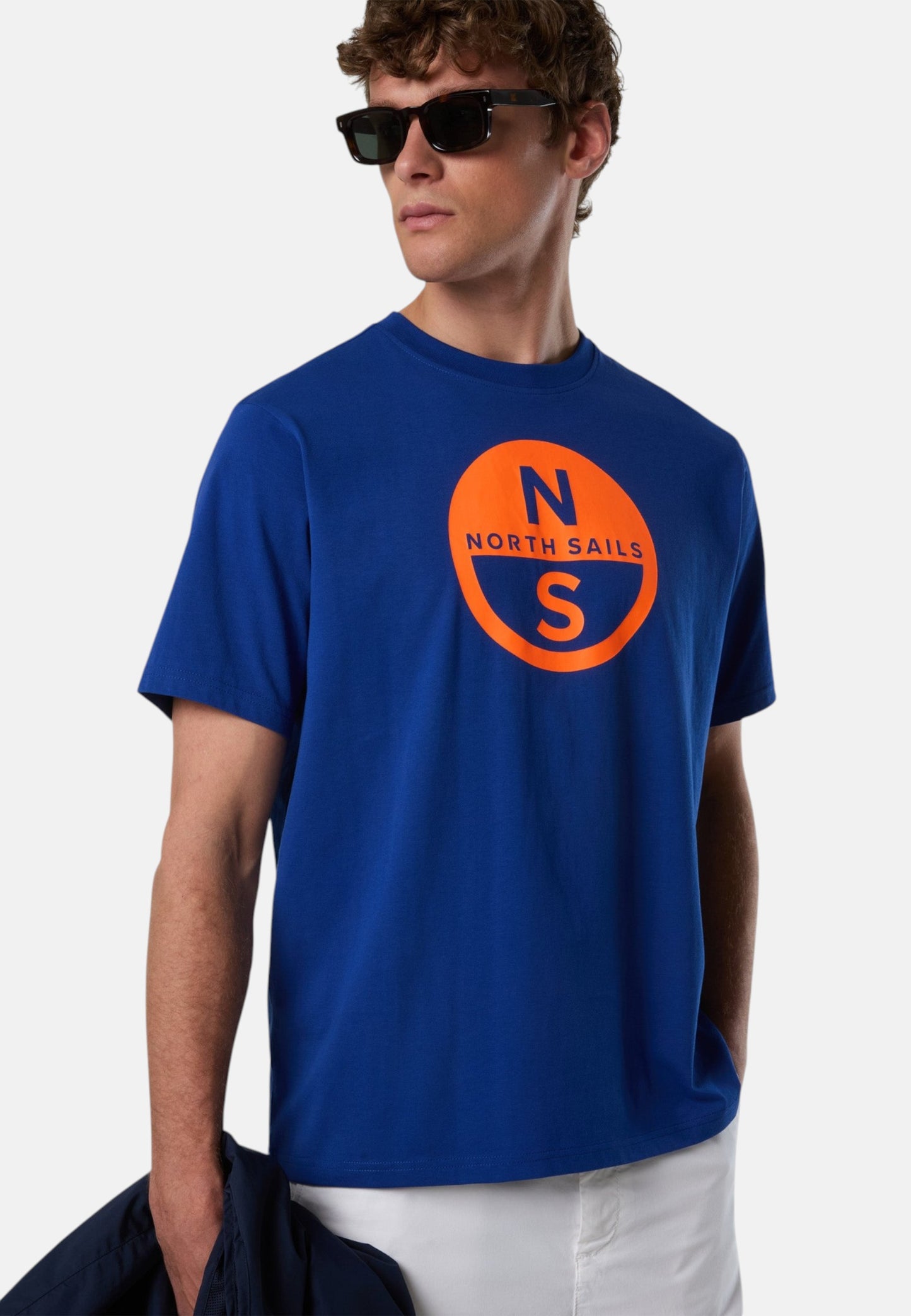 T-Shirt Manica Corta Uomo North Sails Con Stampa  693146