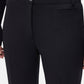 Pantaloni Slim Fit Donna Pinko Vestibilit� slim, fondo leggermente svasato, piega centrale davanti e dietro, cr�pe bistretch, cintura alta effetto baschina, chiusura con zip nascosta e bottone logato Protea 107415A3DA