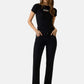 T-Shirt Manica Corta Donna Guess Slim Gj Rib Emb W4YI64KA0H1