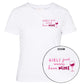 T-Shirt Manica Corta Donna Mc2 Saint Barth Girls Just Wine Emb Emilie EMI0001