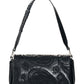 Borsa A Tracolla Donna Desigual Piccolo, Trapuntato, Motivo paisley, Con patta Siroco Naron Mini Flap Black 26WAXPA9