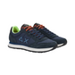 Sneakers Basse Uomo Sun68 Stile Running, Nylon E Suede, Dettagli Fluo, Logo Ricamato Tom Fluo Z46102
