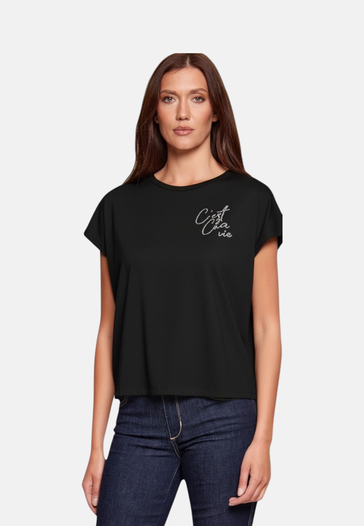 T-Shirt Manica Corta Donna Liu Jo C Est Chic Eco Line TA6164JS870