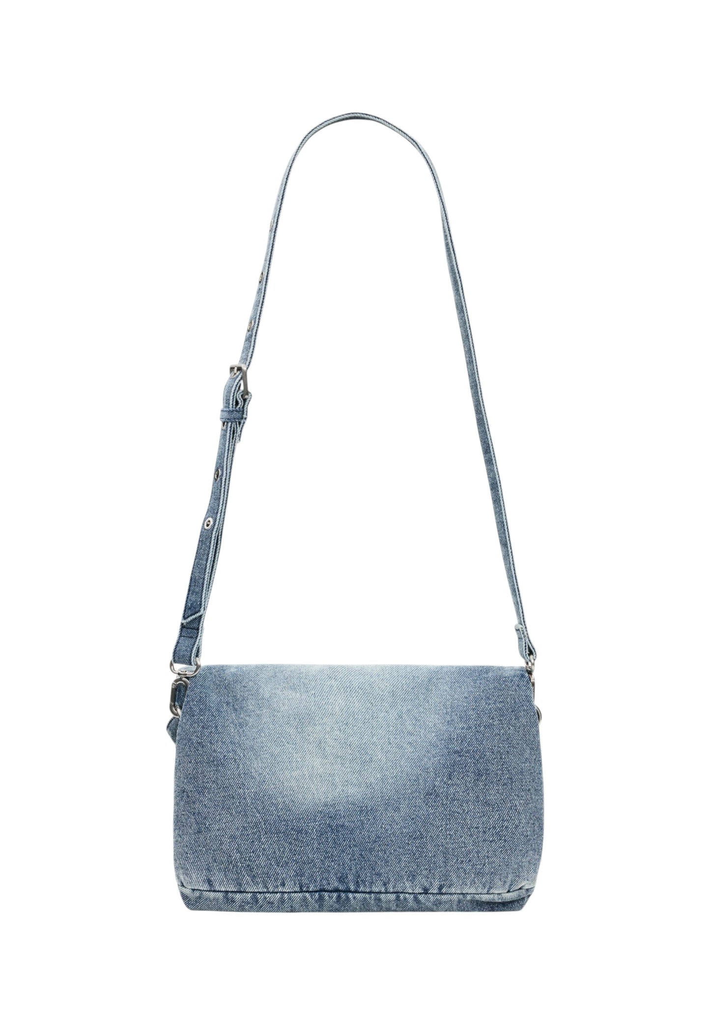 Borsa A Spalla Donna Desigual  Half Logo Denim Venecia 4.0 26SAXD28