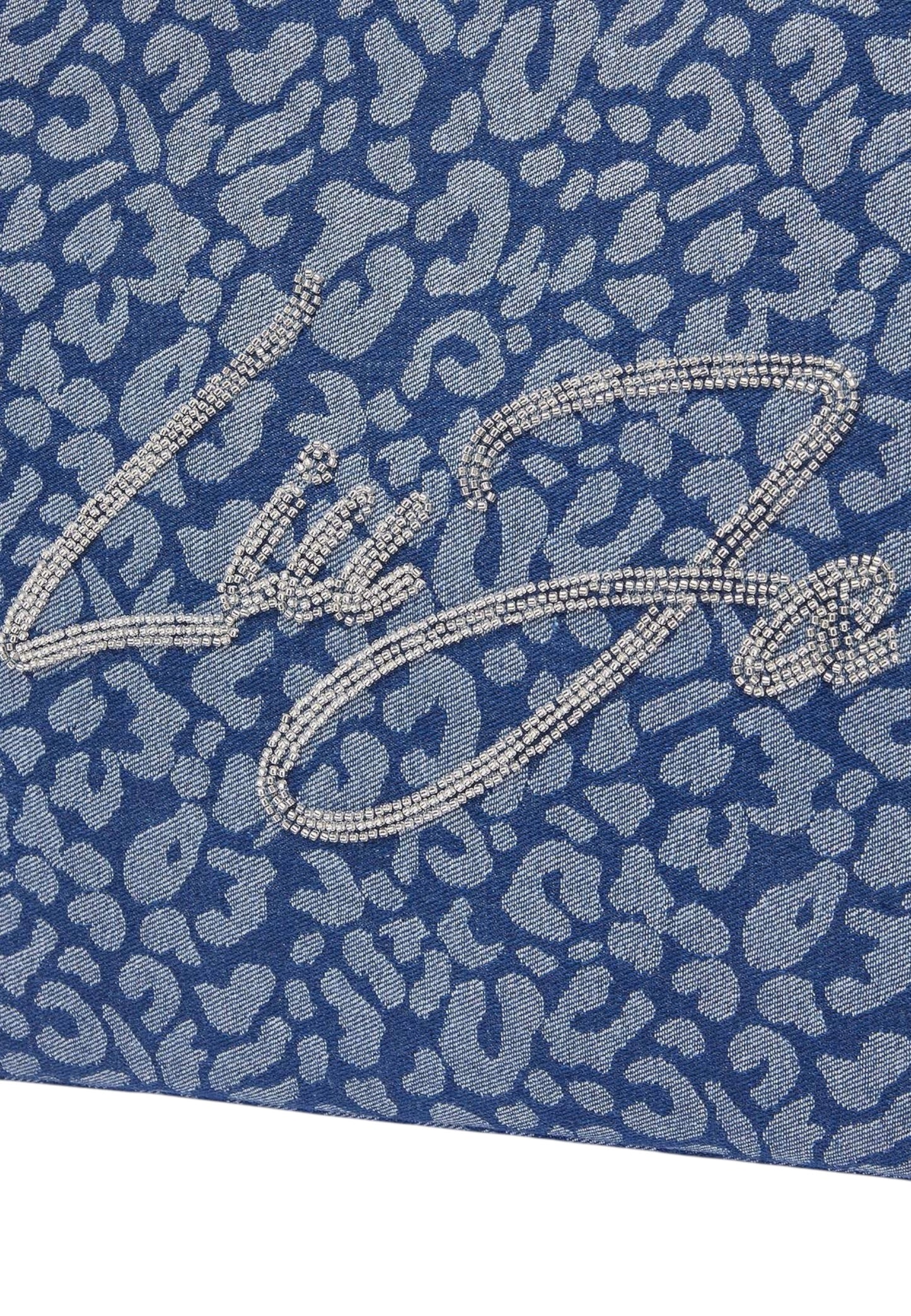 Borsa A Mano Donna Liu Jo Large Denim Animal Print Tote Bag  2A6026D3200