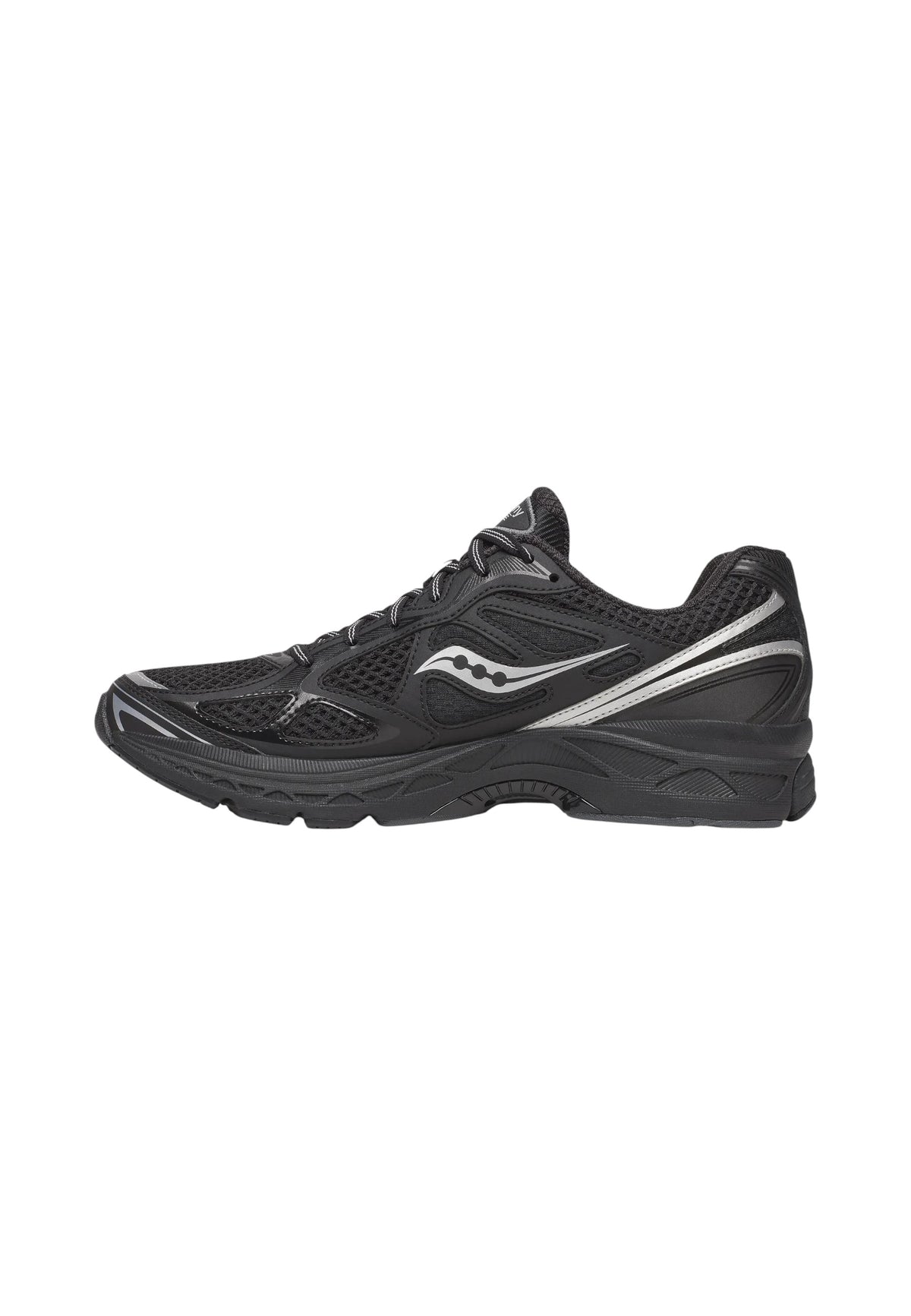 Sneakers Basse Uomo Saucony Chiusura con lacci, Tomaia in mesh traspirante, Tecnologia Power Grid, Dettagli riflettenti, Struttura leggera e ammortizzata Progrid Guide 7 S70936