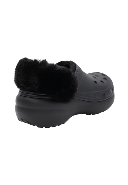 Ciabatte  Donna Crocs  Classic Platform Fuzz Lined Cg CR.212854