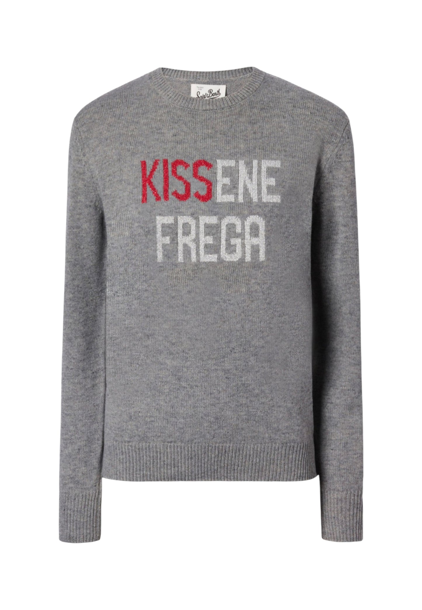 Maglione A Girocollo Donna Mc2 Saint Barth Kissene Ml New Queen QUE0010