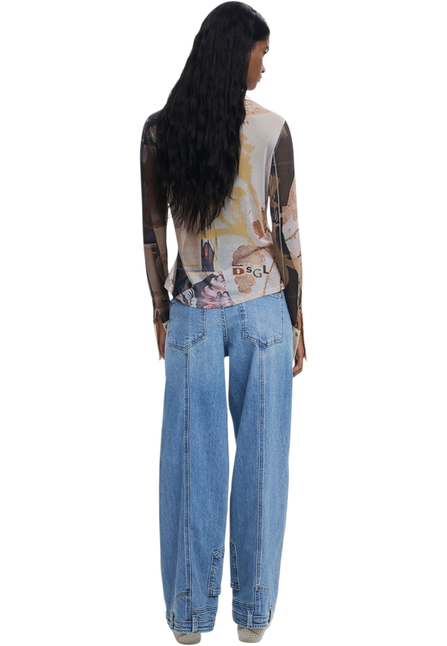 T-Shirt  Donna Desigual  Ts Eyre 25WWTK26