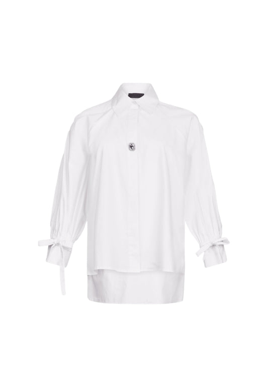 Camicia Manica lunga Donna Liu Jo Con Laccetti  CF5243T3216