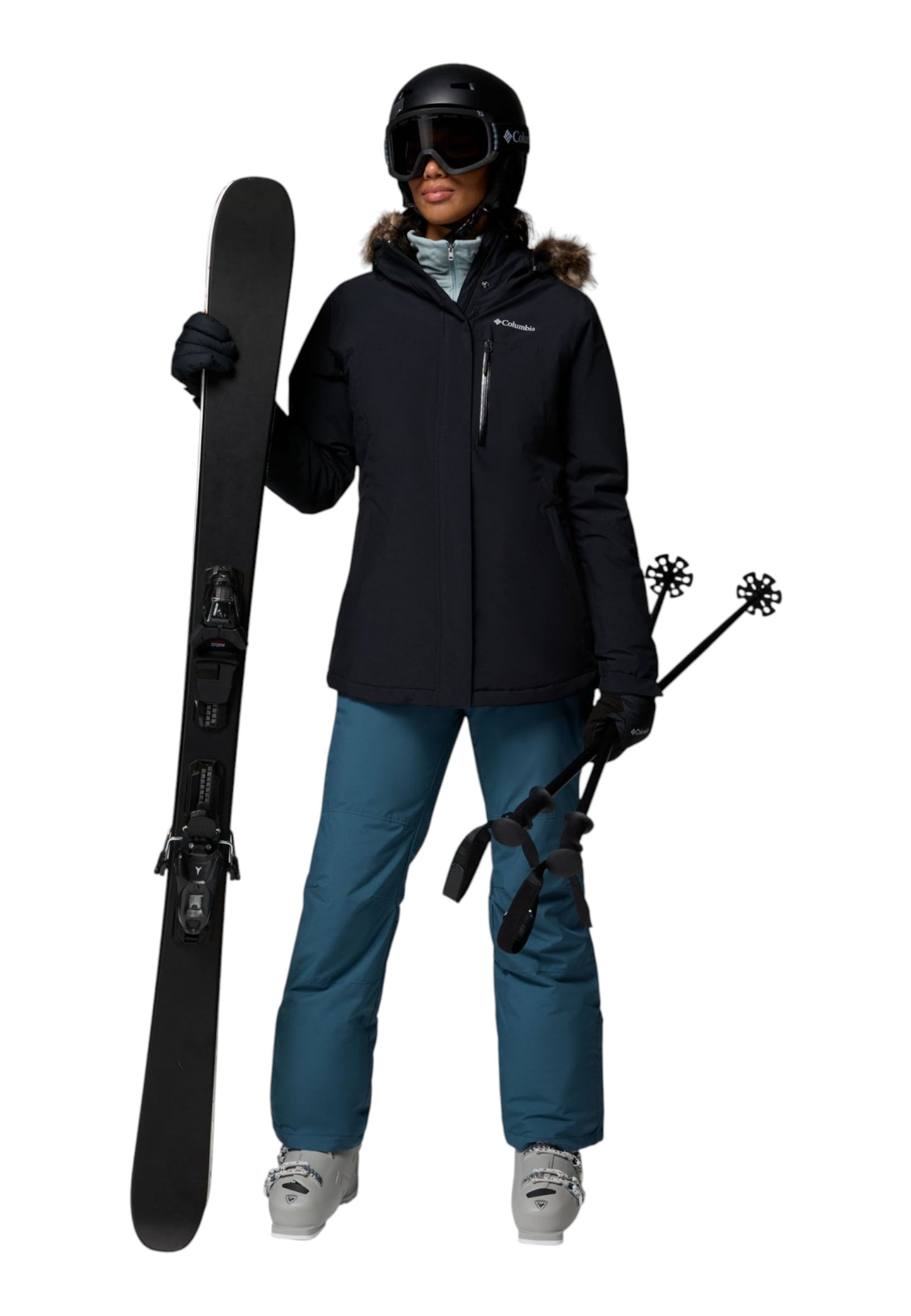 Parka Corto Donna Columbia Con Cappuccio Ava Alpine� II 2085831