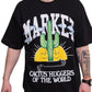 T-Shirt A Girocollo Uomo Market  Cactus Lovers 399001376