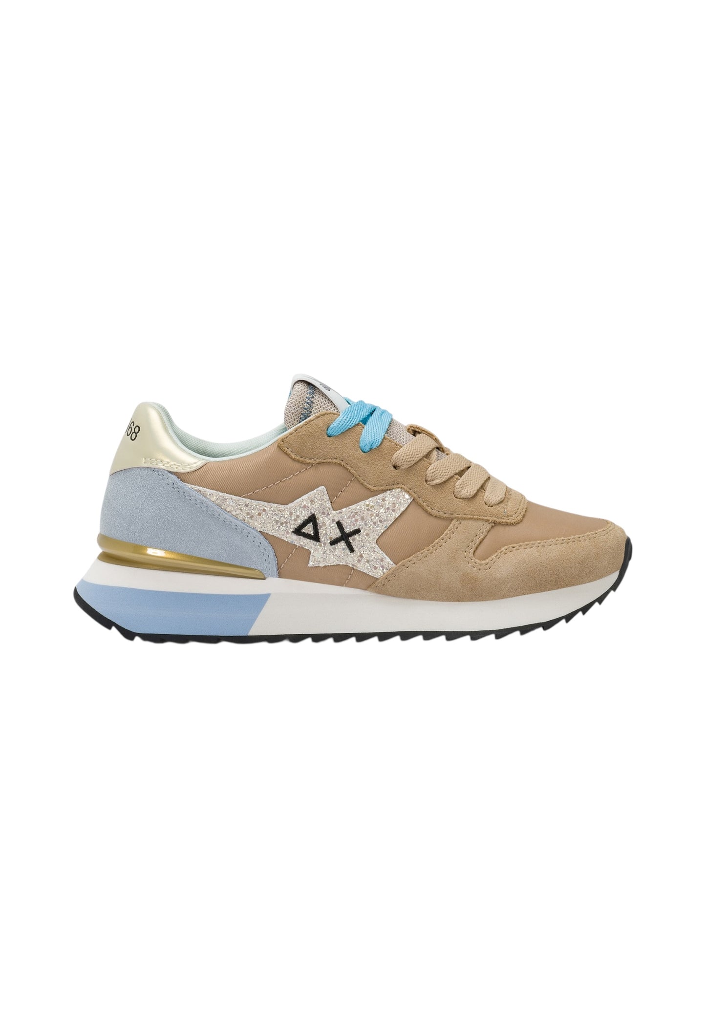 Sneakers Basse Donna Sun68  Stargirl Glitter Logo Z36214