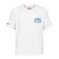 T-Shirt Manica Corta Uomo Mc2 Saint Barth Stampa/Ricamo Fronte E Retro Vado In Tour Portland PRL0002