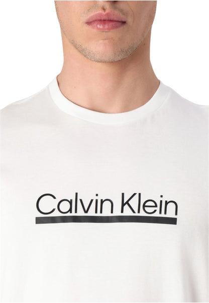 T-Shirt Manica Corta Uomo Calvin klein  30S Eu Sp Outline LV04RC852G