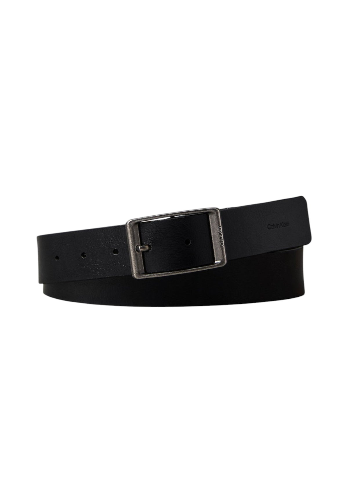 Cintura  Uomo Calvin klein  Casual Round Buckle Tumbled 35Mm LV04D7123G