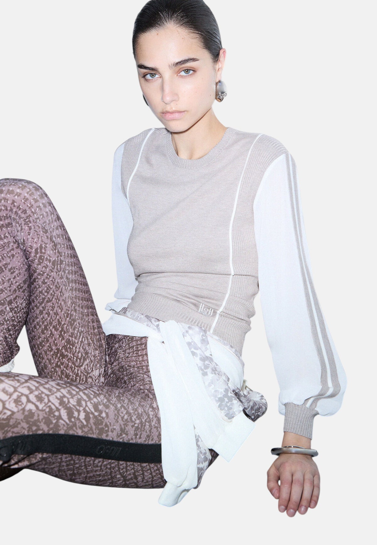 Maglia A Girocollo Donna Liu Jo   TF6161MS49I
