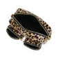 Borsa A Tracolla Donna Braccialini In Pelle Stampa Leopard Con Doppio Tascino Frontale Dolly B19100PP
