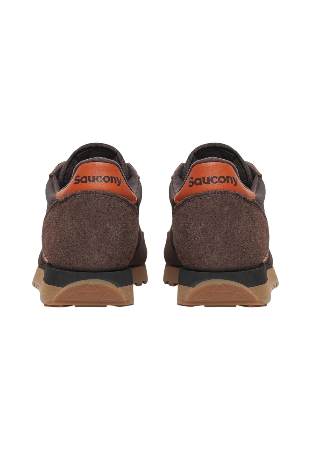 Sneakers Basse Uomo Saucony Chiusura con lacci, Tomaia in nylon e pelle scamosciata, Collo e linguetta imbottiti, Intersuola EVA rigata assorbi-urti, Suola in gomma Jazz Original S101443