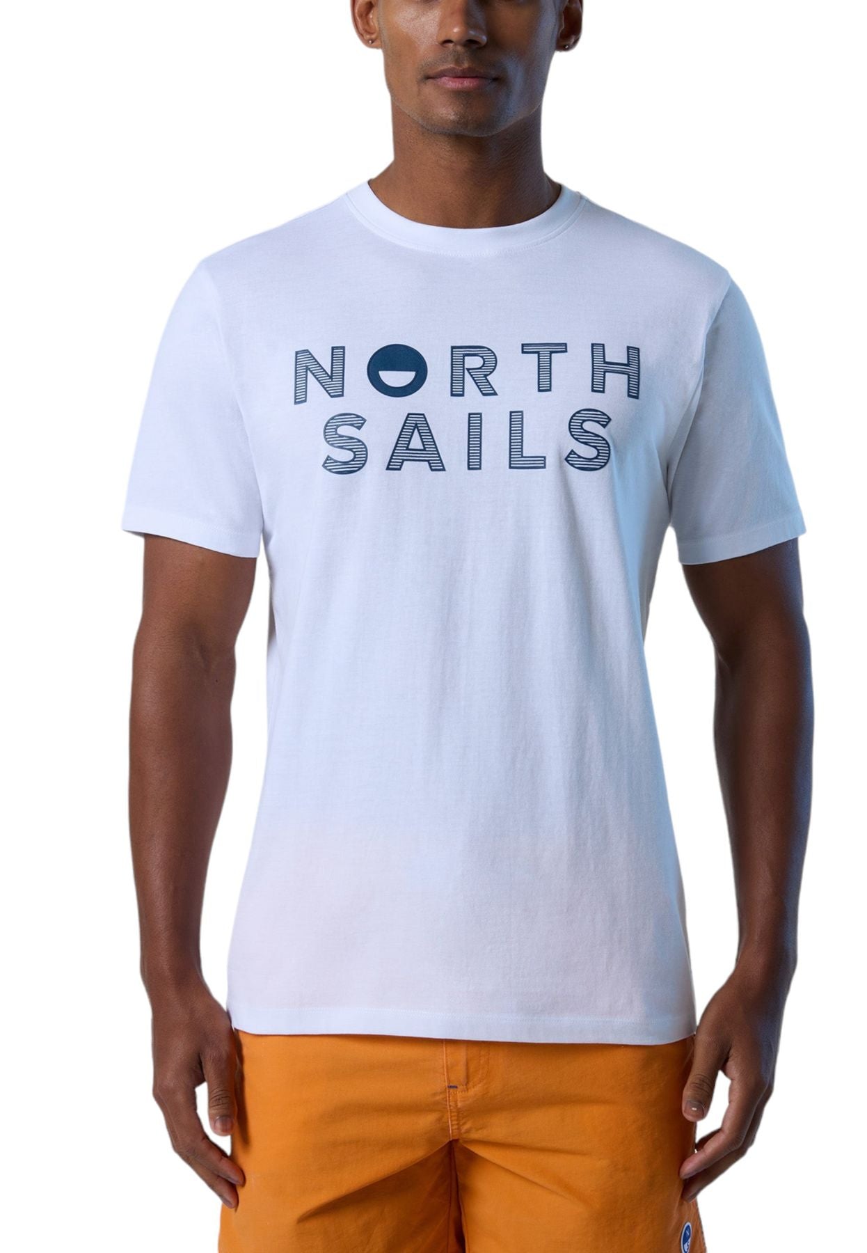 T-Shirt Manica Corta Uomo North Sails Line Print  692973