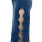 Gonna Midi Donna Liu Jo In Denim Longuette Chains  UA4100DS829