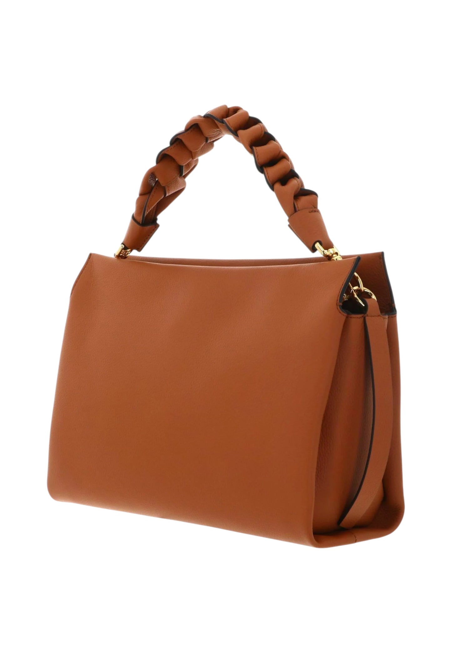 Borsa A Spalla Donna Coccinelle In Pelle Martellata Doppia Boheme Medium E1M50190201