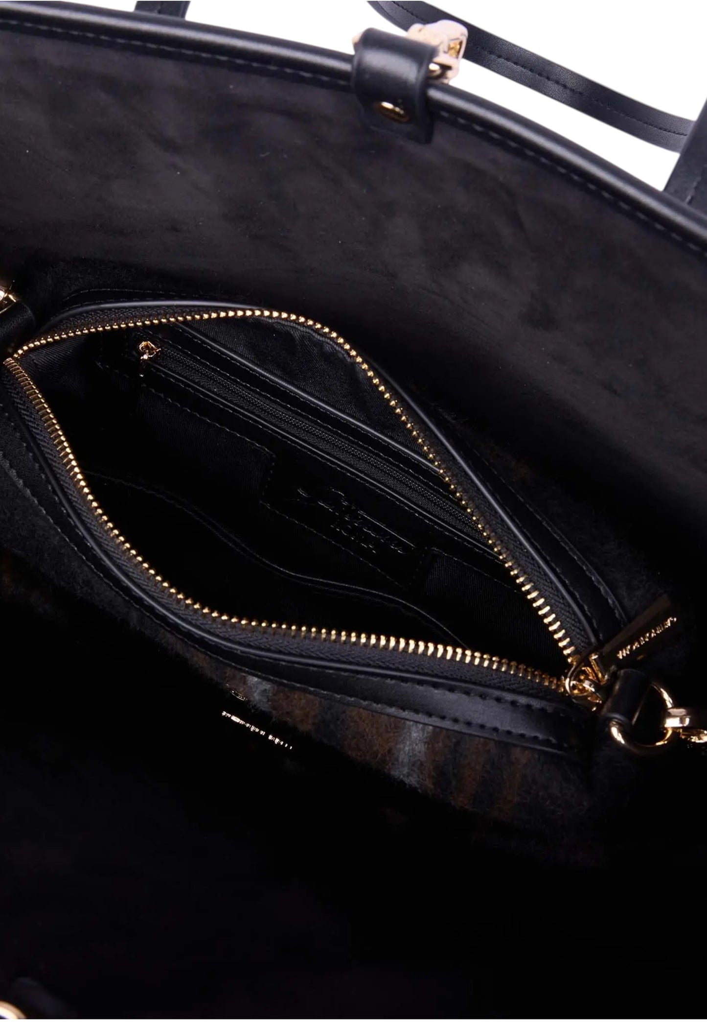 Borsa A Spalla Donna Gattinoni Large Shopping Fernanda Check BINF08686WZC