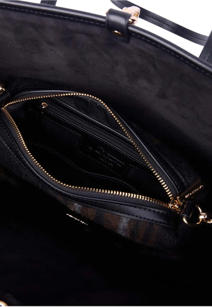 Borsa A Spalla Donna Gattinoni Large Shopping Fernanda Check BINF08686WZC