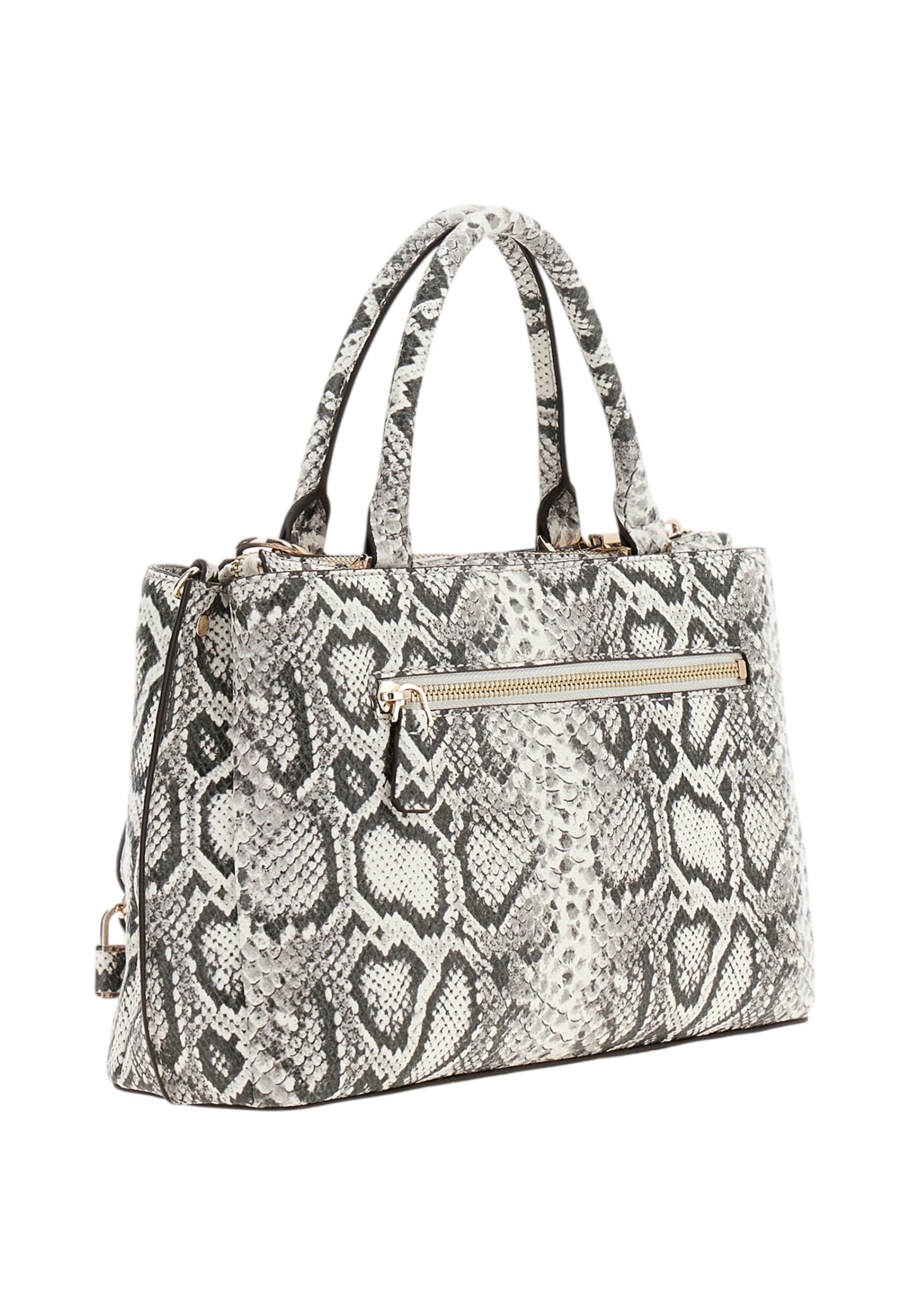Borsa A Mano Donna Guess Girlfriend Satchel Bianca HWKG9907060
