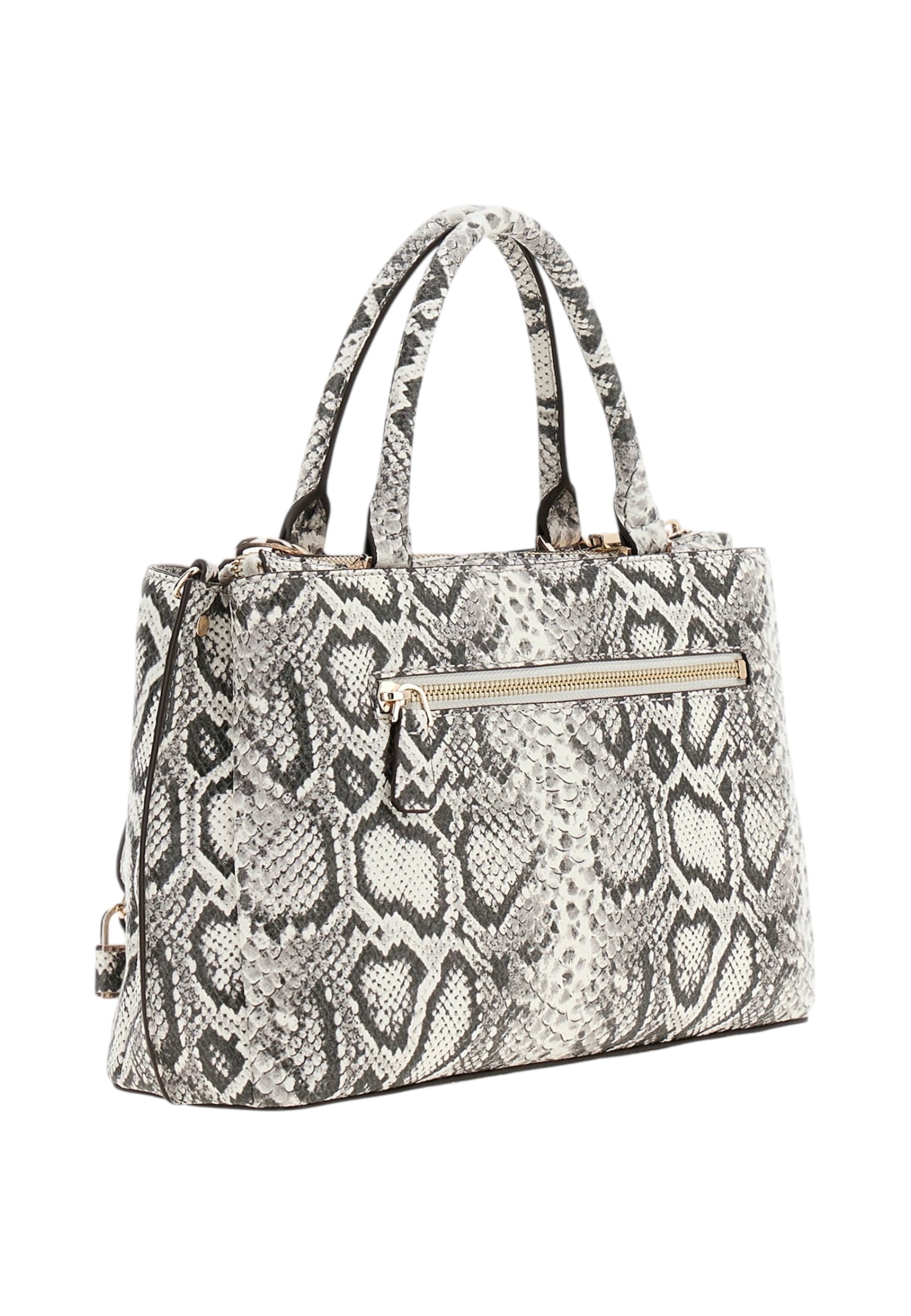 Borsa A Mano Donna Guess Girlfriend Satchel Bianca HWKG9907060