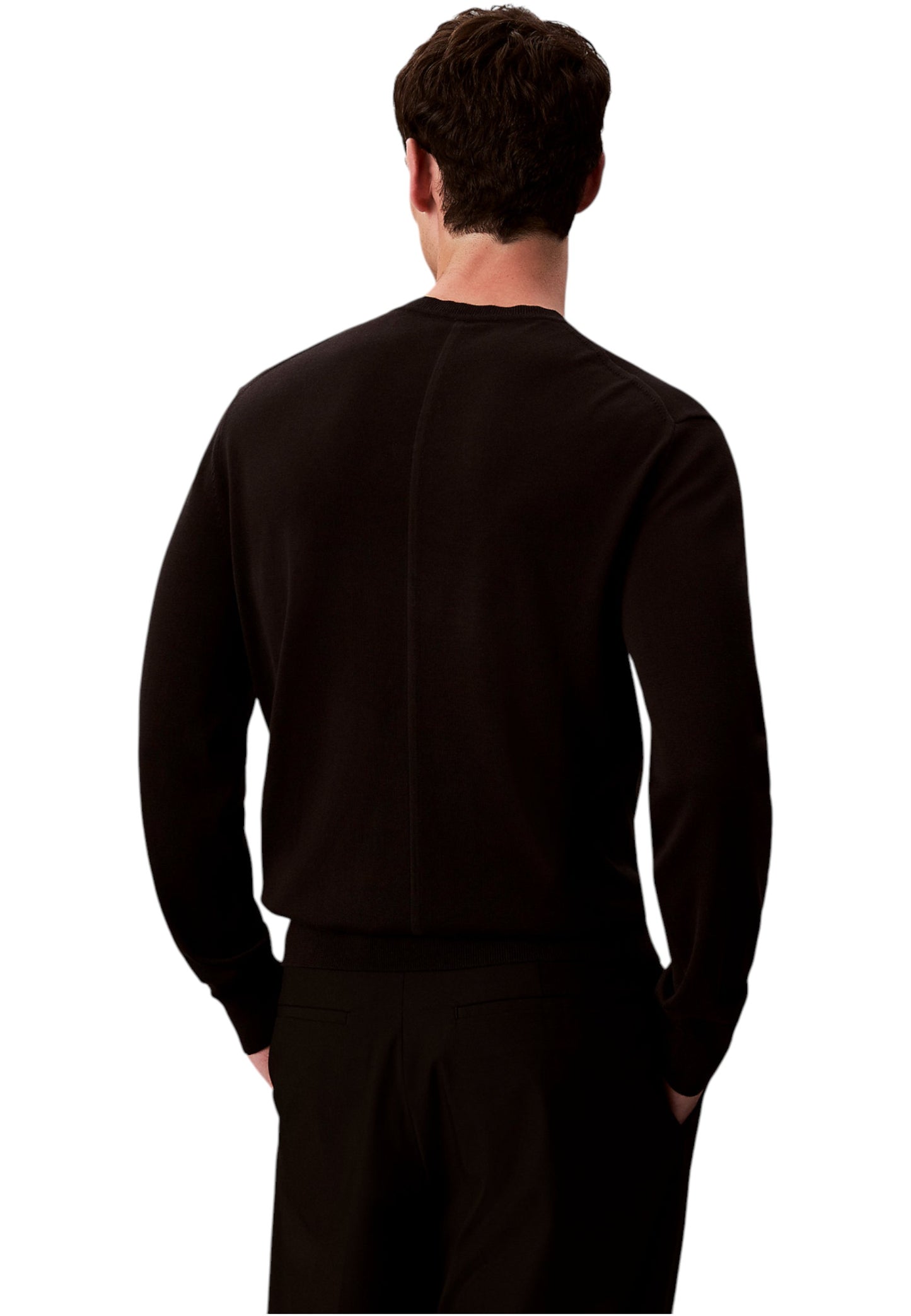 Maglione A Girocollo Uomo Calvin klein  Supima Cotton LV040BM343