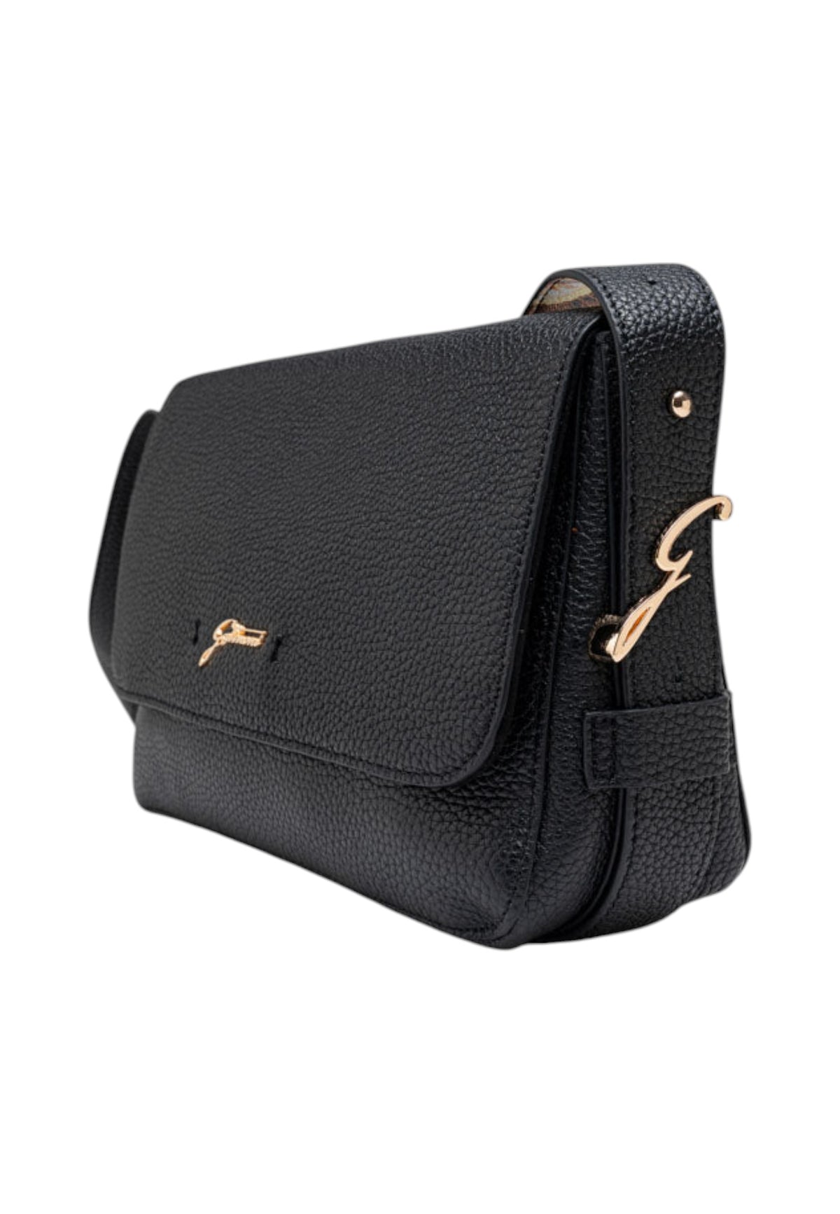 Borsa A Tracolla Donna Gattinoni Linea Hellen, Pelle con finiture in similpelle, Chiusura con patta Hellen BIGH48272WHN