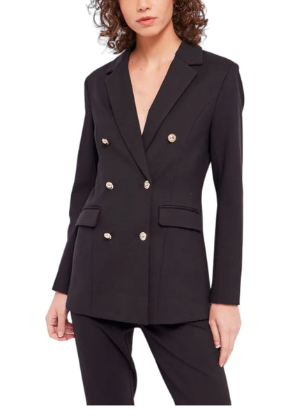 Giacca Blazer Donna Gaudi In Punto Stoffa Doppiopetto  321BD34002