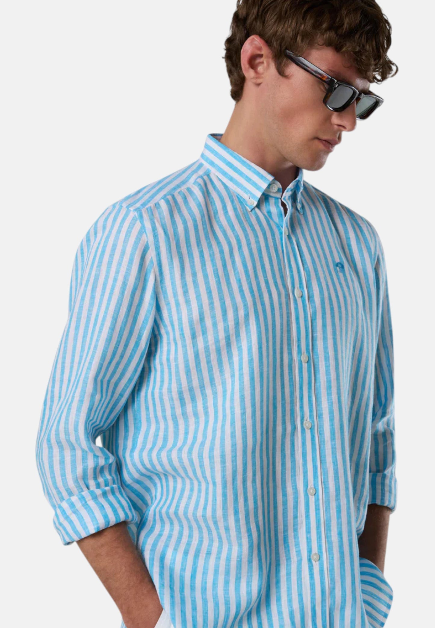 Camicia Manica lunga Uomo North Sails Coreana  664454