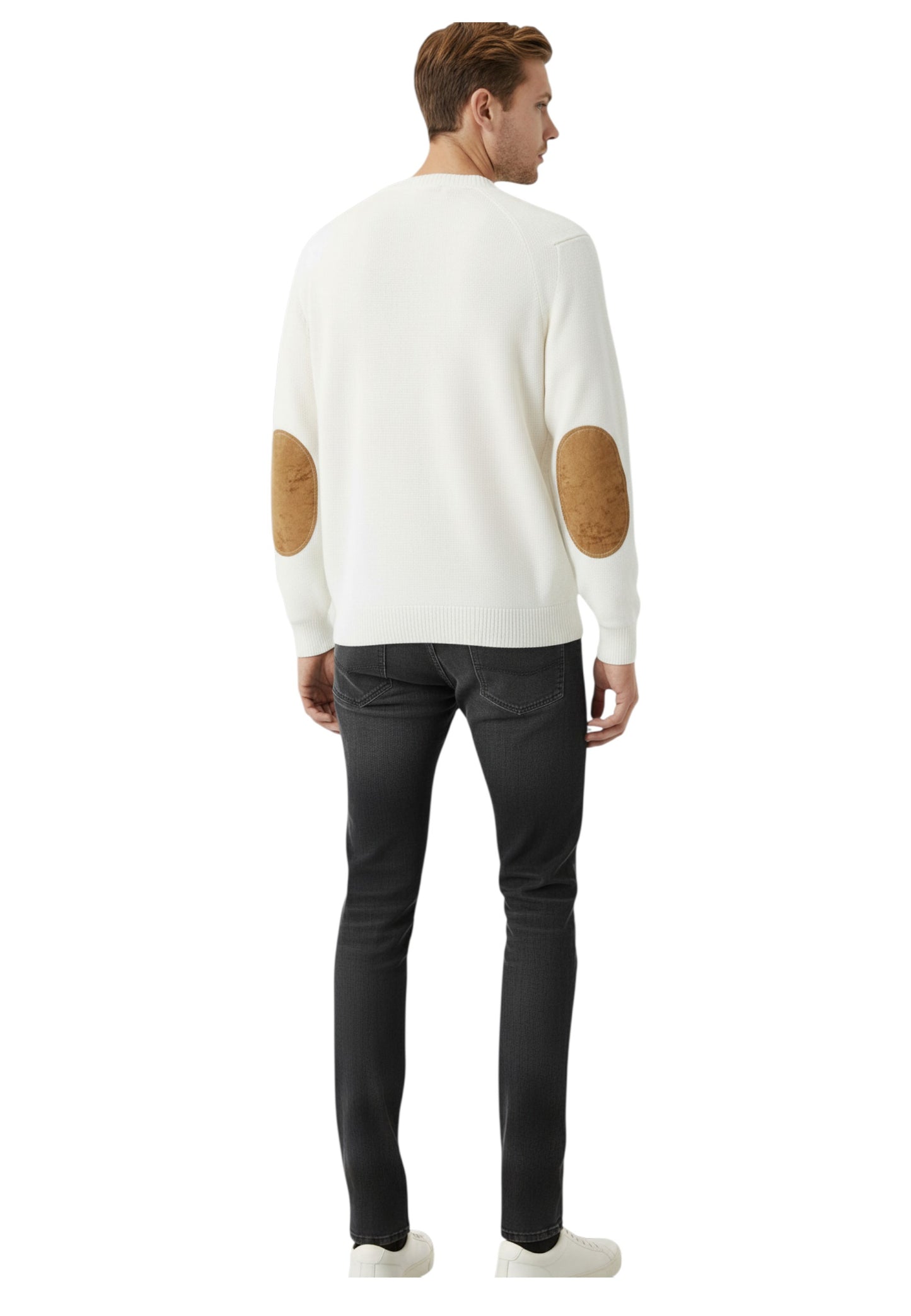 Maglione A Girocollo Uomo Alviero Martini Con Patch  25IU13501UI73