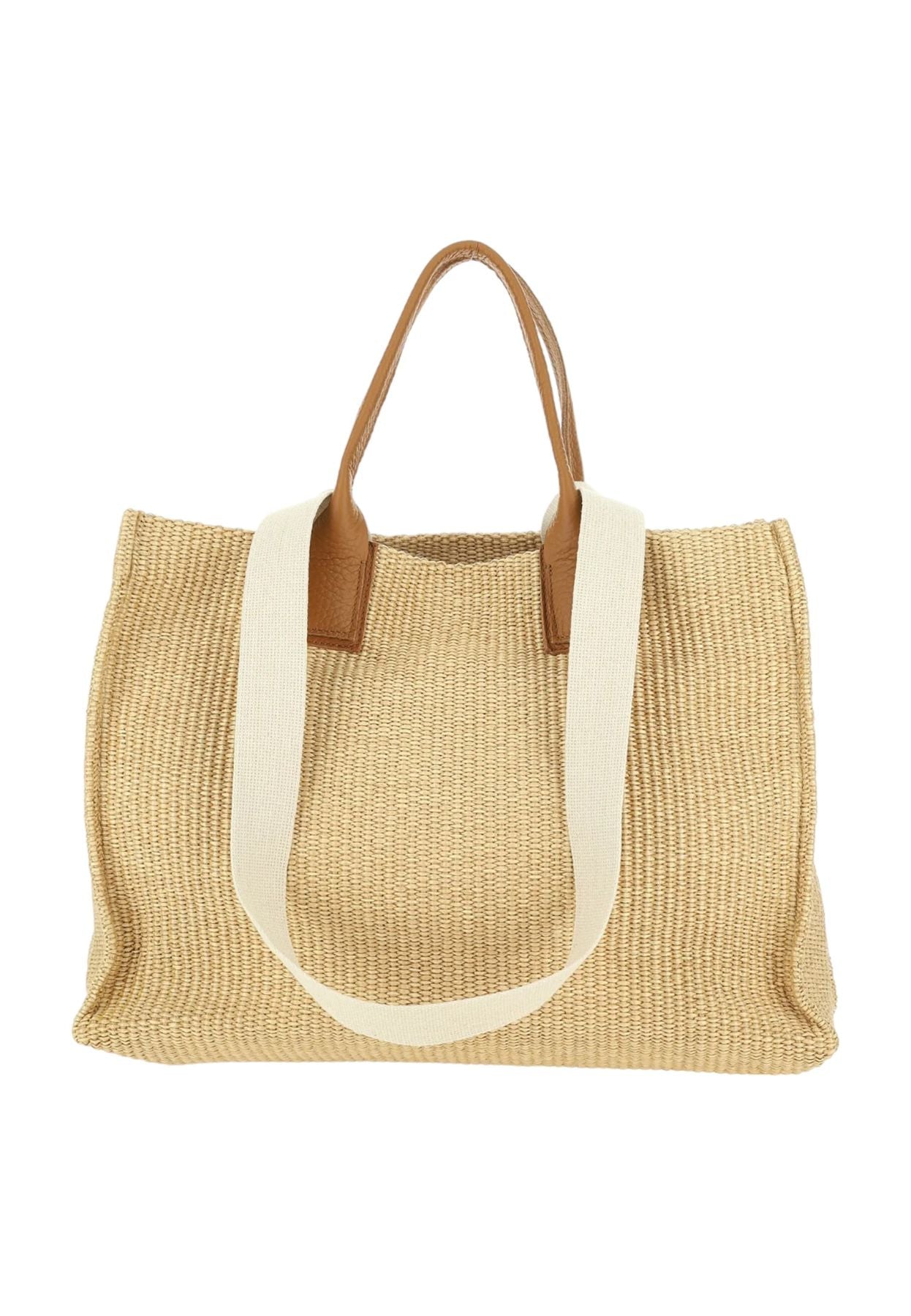 Borsa A Mano Donna Bagghy Tote Con Logo In Pelle E Tracolle A Nastro  B3GW0710