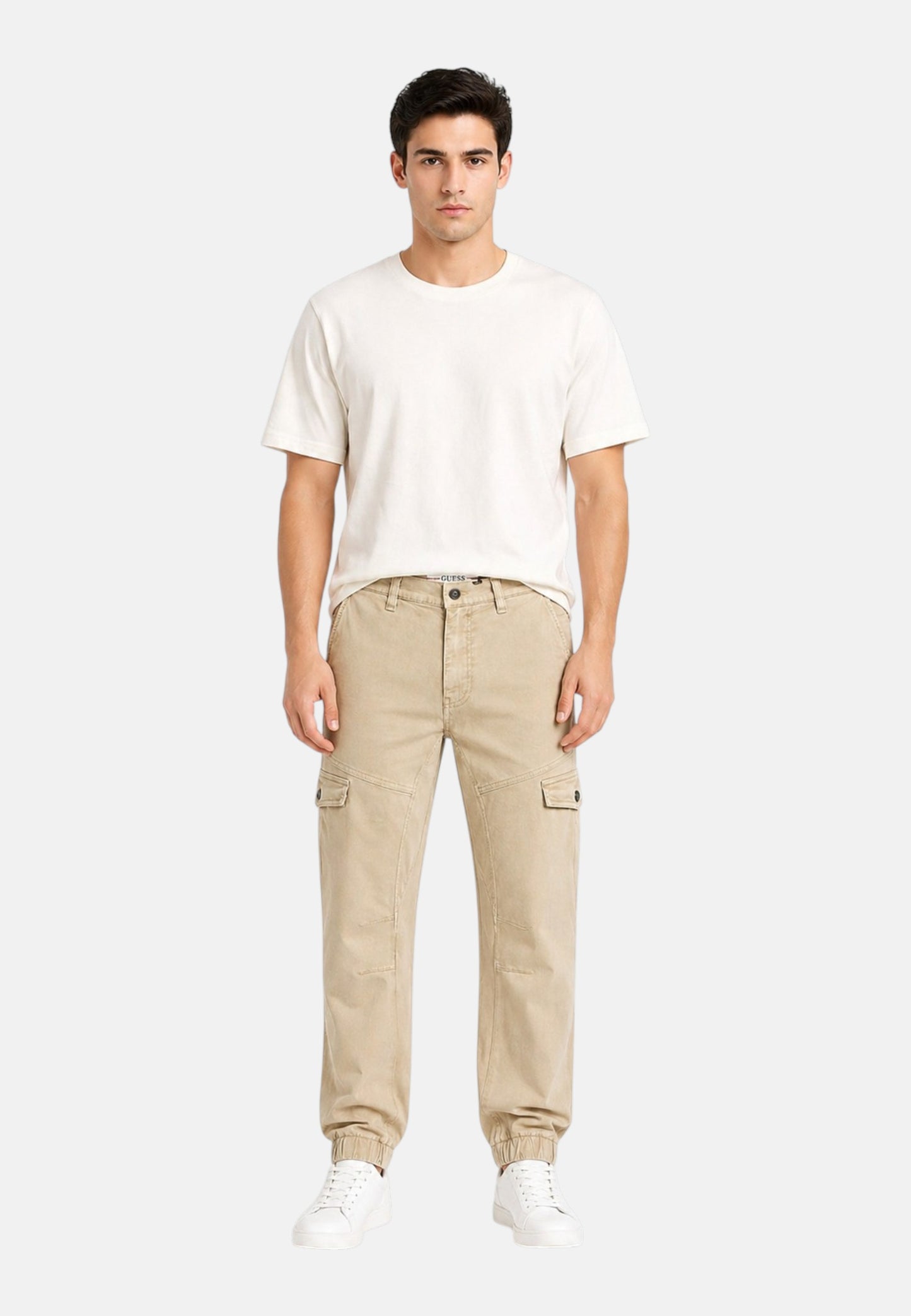 Pantaloni Cargo Uomo Guess  Rubin Kombat M5BB54W2001