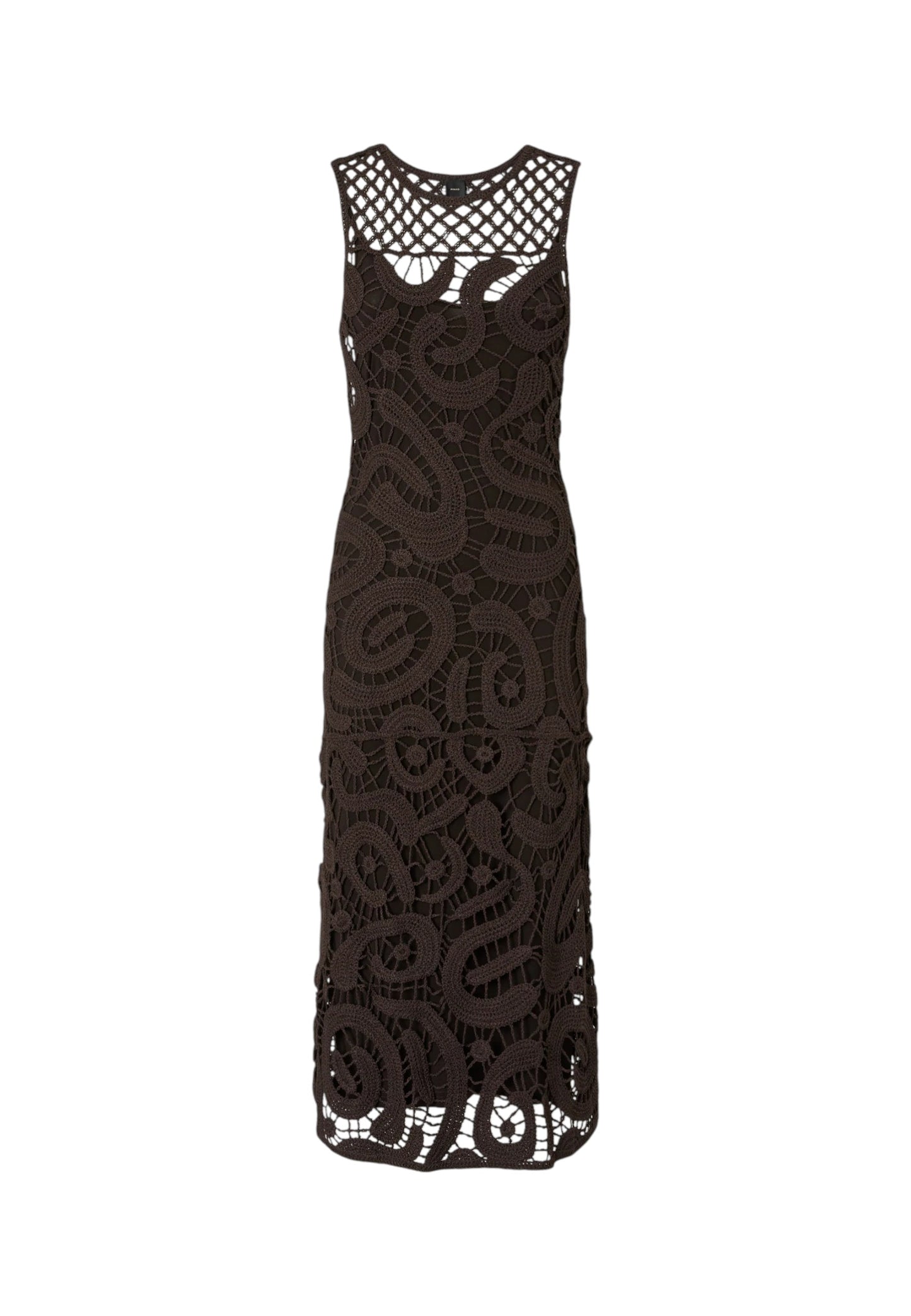 Vestito Lungo Donna Pinko Crochet Geometric Bufera 106361A354