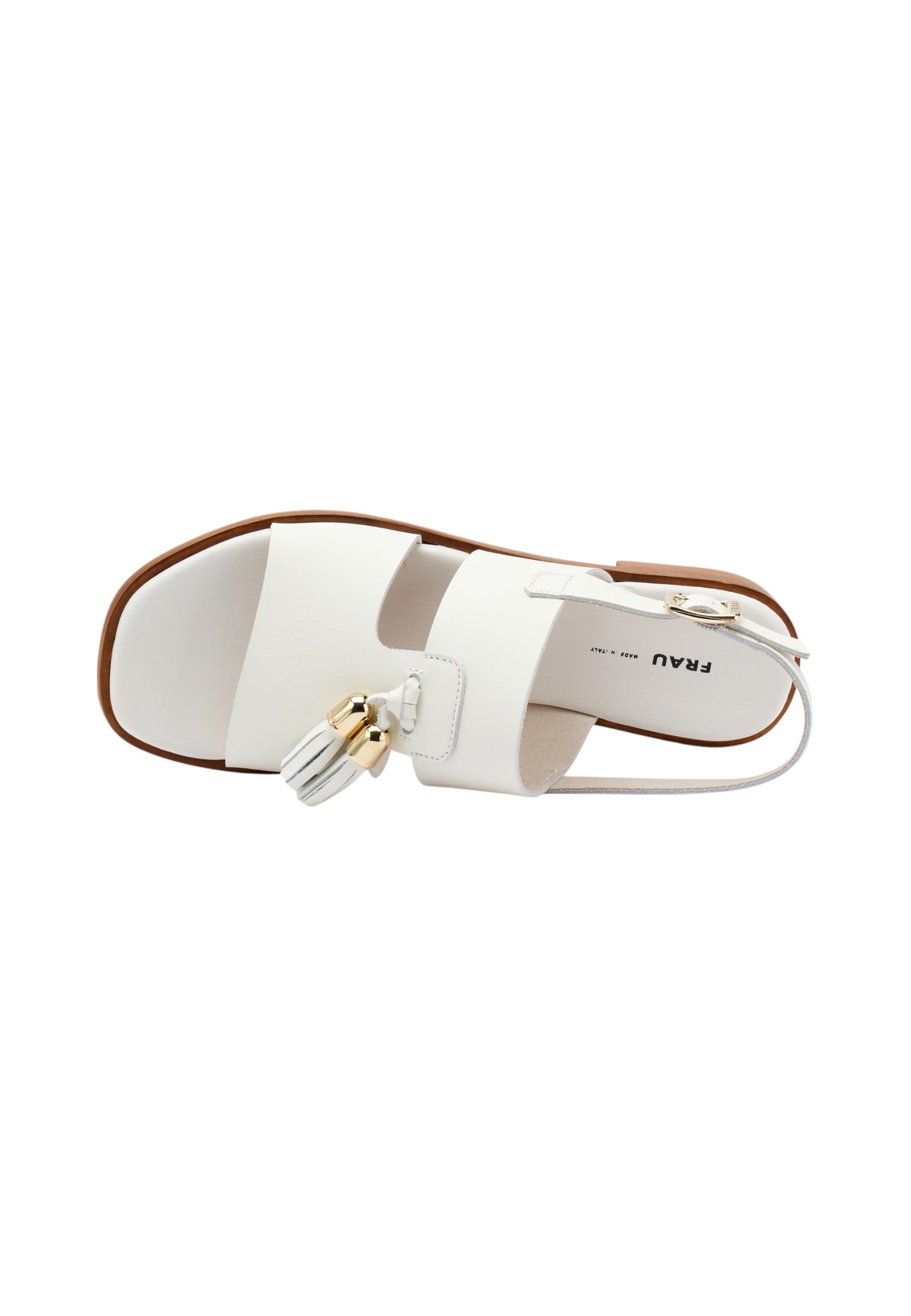 Sandali Bassi Donna Frau Con Nappine London-S