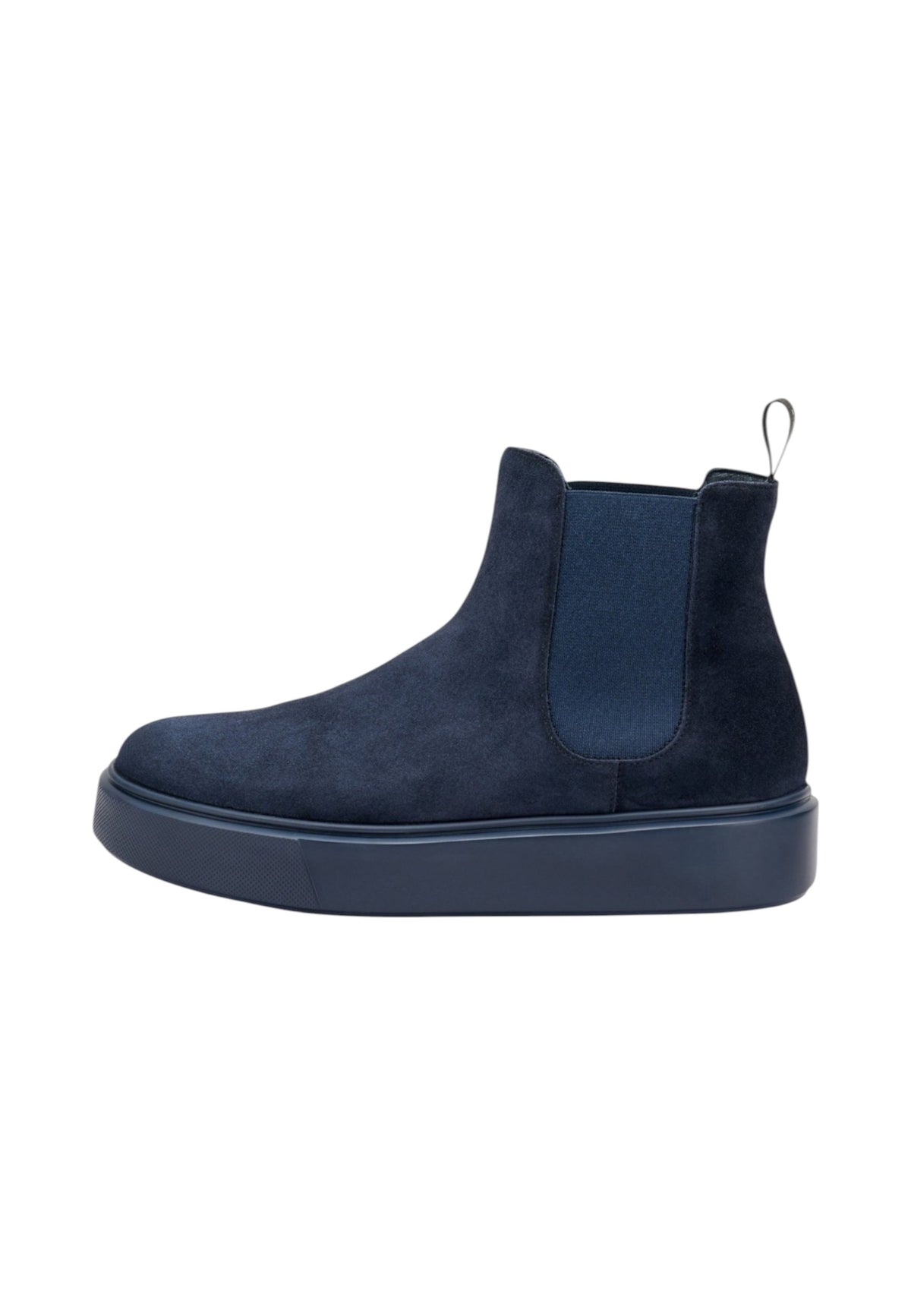 Stivaletti Chelsea Donna Frau Pelle scamosciata, Stile sporty, Elastici laterali, Suola leggera, Sottopiede estraibile, Made in Italy Waxy A41C2