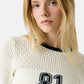 Maglia A Girocollo Donna Guess  Gj 81 Pointelle W6RR24Z4351