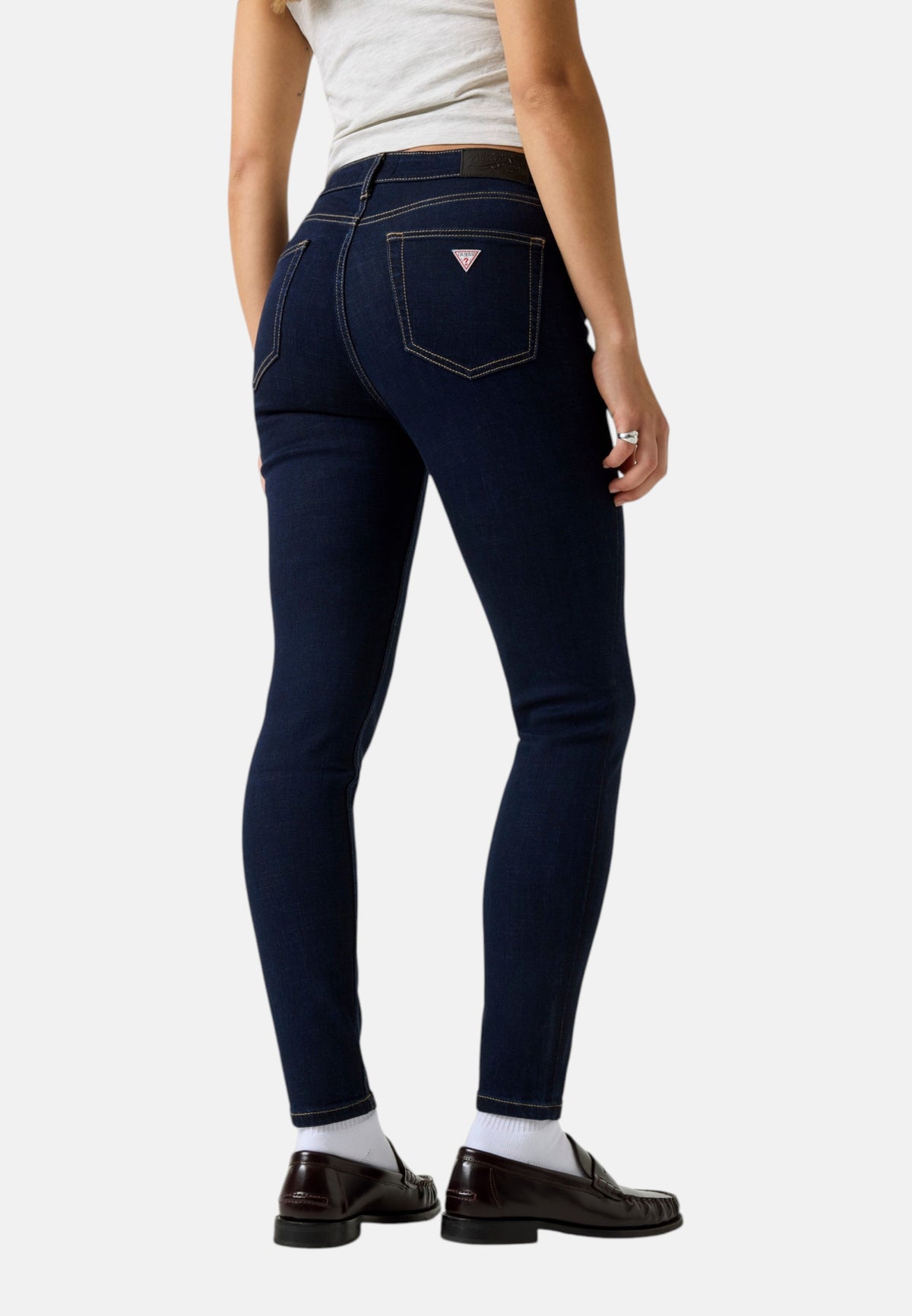 Jeans Skinny Fit Donna Guess A Vita Alta Gj G05 W5YA92D7041