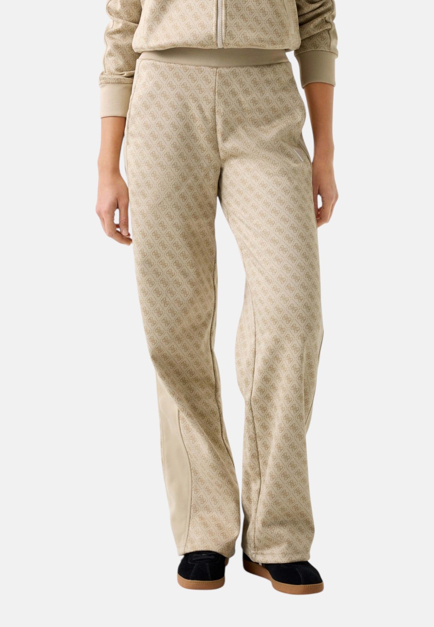 Pantaloni Tuta Donna Guess Wide Leg Maya 4G V6RB09K2042