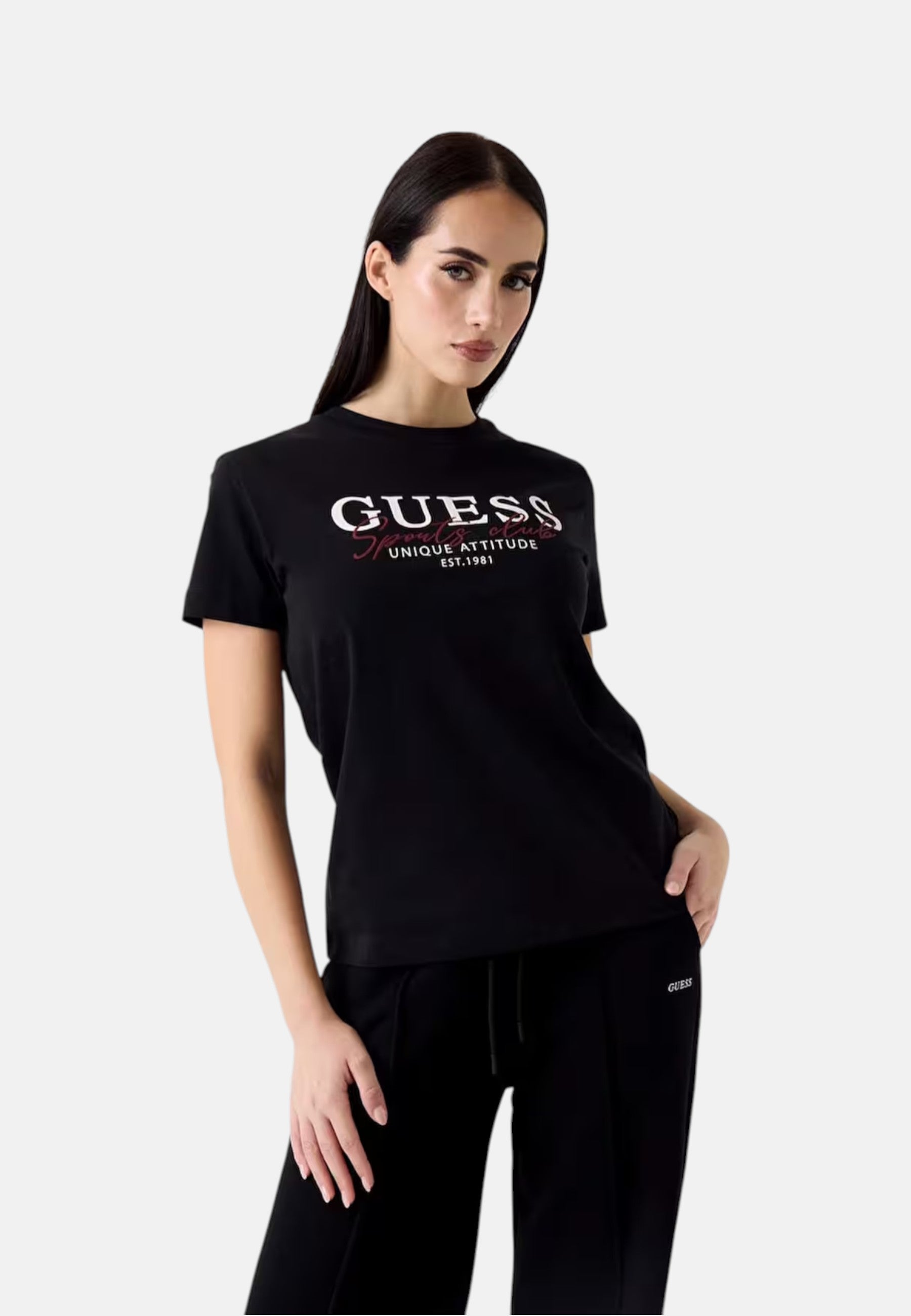 T-Shirt Manica Corta Donna Guess  Artemisia V6RI05I3Z14